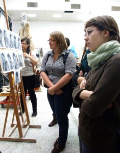 Sztuka na wyciągnięcie ręki... - Studenci ODK na zajęciach gościnnych w Zakładzie Rzeźby, 2012