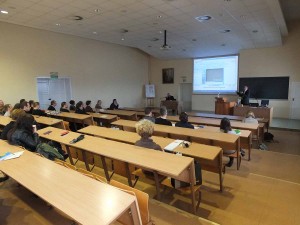 Sala Tymona podczas konferencji naukowej (2015)